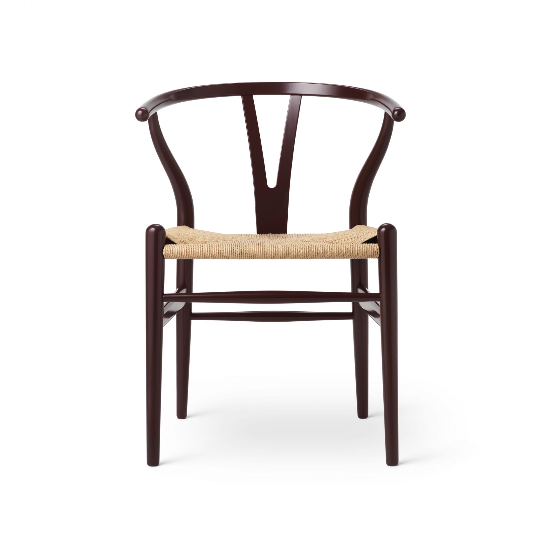 CH24 Wishbone Chair Russet & Blues of Harmony-stoel van Carl Hansen & Søn - LIMITED EDITION